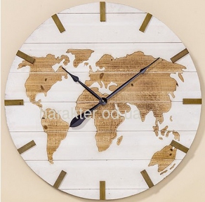 Настенные часы Global Карта мира ГП 8048500