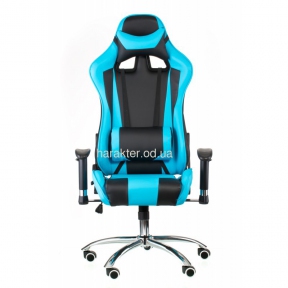 Кресло геймерское ExtremeRace black-blue, black-green (тсп)