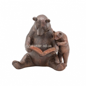 Декоративная фигура Медведи с книжкой 20см (КС108883)