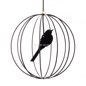 Лампа - декор Клетка с птичкой Лампа Sparrow, РК арт. 4035