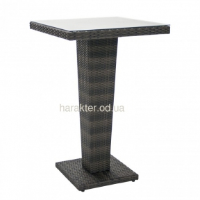 Квадратный стол Wicker (11883) - барный стол (ввк)