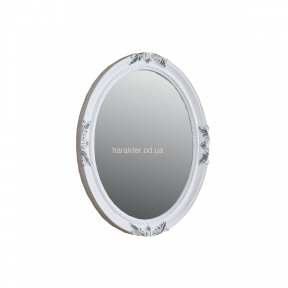 Дзеркало Лаура (біле, золото, срібло), зеркало Лаура СИ-м