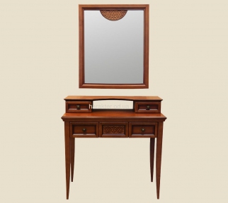 Трюмо, туалетный столик с зеркалом в классическом стиле Глория рбк