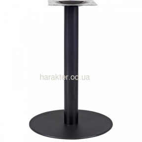 Опора для столу Тибр 73 см, металева, чорний