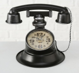 Настольные часы  Телефон Ретро, металл, h21см ГП1018097