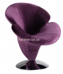 Кресло Орхидея, ткань фиолетовая мдс