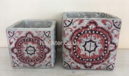 Кашпо Марокко керамическое 17208-3 ФД