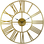Настенные Часы Cambridge 70 см, металл, бронза, черный гз