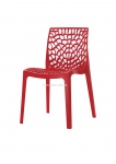 Дизайнерский стул Crystal Кристал (Gruvyer, Грувер) пластиковый, цвет разный, для кафе, бара, дома ом