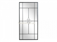 Дзеркало Вікно, прямокутне, металева рама, H180*L90 см, чорна (гдф-9724)(копия)