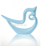 Статуетка ETERNA 601-17 пташка небесно блакитна, біла эк