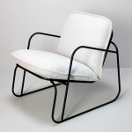 Кресло Монтэ дизайнерское, металл, текстиль в стиле Лофт