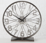 Годинник настінний Колесо, Настольные часы Колесо, металл h52см 1019957