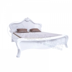 Кровать спальни Прованс 1,6*2,0 или 1,8*2,0 белый глянец в стиле Прованс, Классика