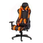 Кресло геймерское, компьютерное ExtremeRace black/orange, black/red тсп