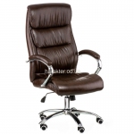 Шкіряне крісло керівника Eternity brown (E6026) або Black (E6019)