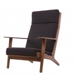 Кресло для отдыха Soul деревянное с мягкими подушками (с оттоманкой или без) мл