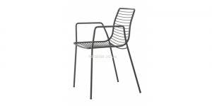 Крісло металеве вуличне Summer (2520) Antracite