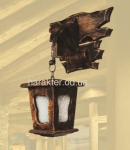 Бра Уличный деревянный светильник на 1 лампу (атс)