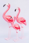 Декор морской Семья фламинго, 43, 35, 30 см 33091