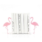 упоры для книг Розовый Фламинго