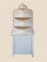 Стеллаж, этажерка, полка угловая в стиле Прованс РБК ПР-07 из ольхи или ясеня покраска в любой цвет