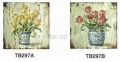 Картинка Тюльпани, картина в стиле Прованс TB297(A B) фд