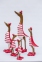 Декор Утка, Семья уток красно-белых в цилиндрах, 40, 35, 30, 25 см 33403М эм