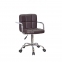 Акція на офисні крісла Arno-arm ch(bk)-office, хром (чорний) основа, шкірозамінник або оксамит