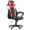 Кресло компьютерное Dexter Hook (VR Racer) кожзам черный, красный