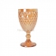 Бокал для вина, напитков Rhombus, крашенное стекло, золото VB853, серебро VB851