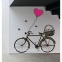 Наклейка Интерьерная  из винила Велосипед/Bicycle